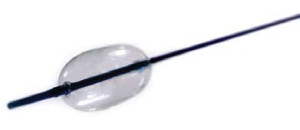hydrophilic coated ballon